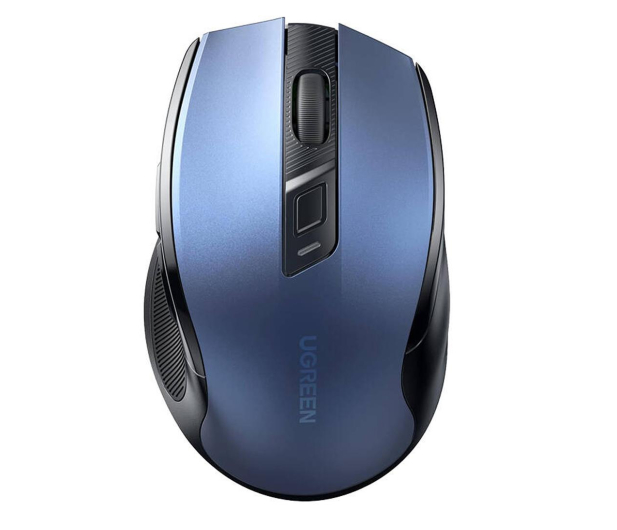 UGREEN Bezprzewodowa mysz MU006 2.4 GHz niebieska 6941876210640 - 1267510 - zdjęcie